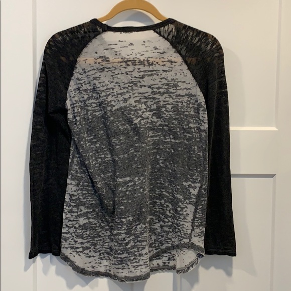 Monrow Burn Out Rock Tee - Picture 5 of 5